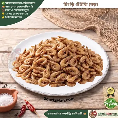 চিংড়ি শুঁটকি (বড়)